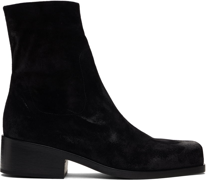 Облекло Marsèll Marsèll Cassello Suede Ankle Boots Черно | MM4340 P024666