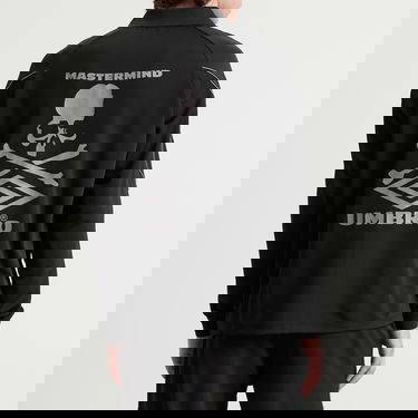 Фланелка Mastermind WORLD MASTERMIND WORLD x Umbro Long Sleeve Game Shirt, Size Large Черно | MW25C14-TS228-1, 3