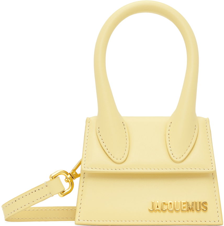 Чанта през рамо Jacquemus Le Papier 'Le Chiquito' Bag Жълто | 22E213BA001-3060, 0