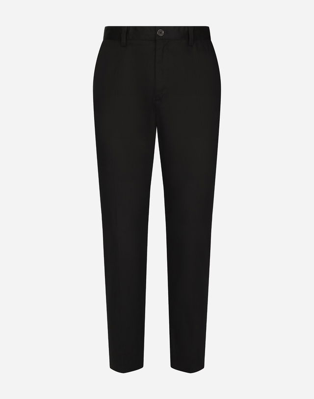 Dolce & Gabbana Stretch Gabardine Trousers 44