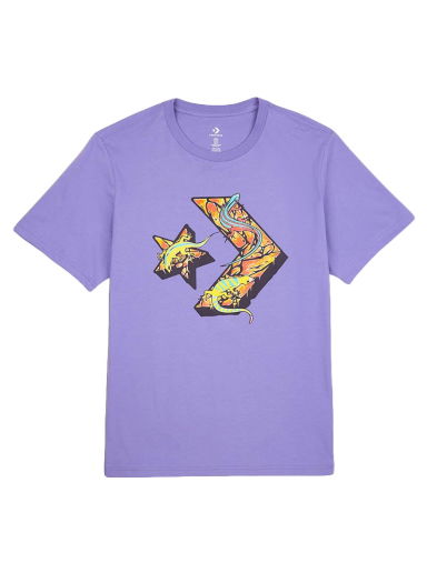 Star Chevron Lizard Graphic T-Shirt