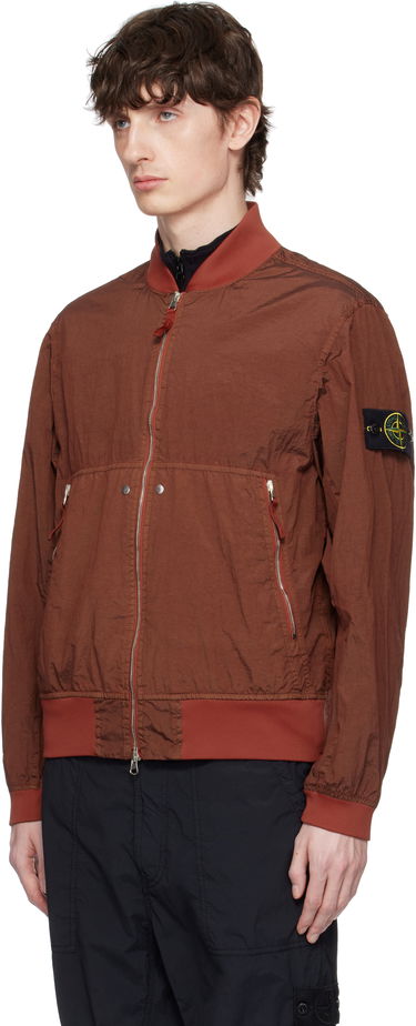 Яке бомбър Stone Island Stone Island Watro-TC ECONYL Bomber Jacket Кафяво | K1S15 4100019 S0020, 3