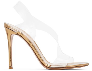 Аксесоари Gianvito Rossi Gianvito Rossi Metropolis Heeled Sandals Металик | G31841.15RIC.GME, 0