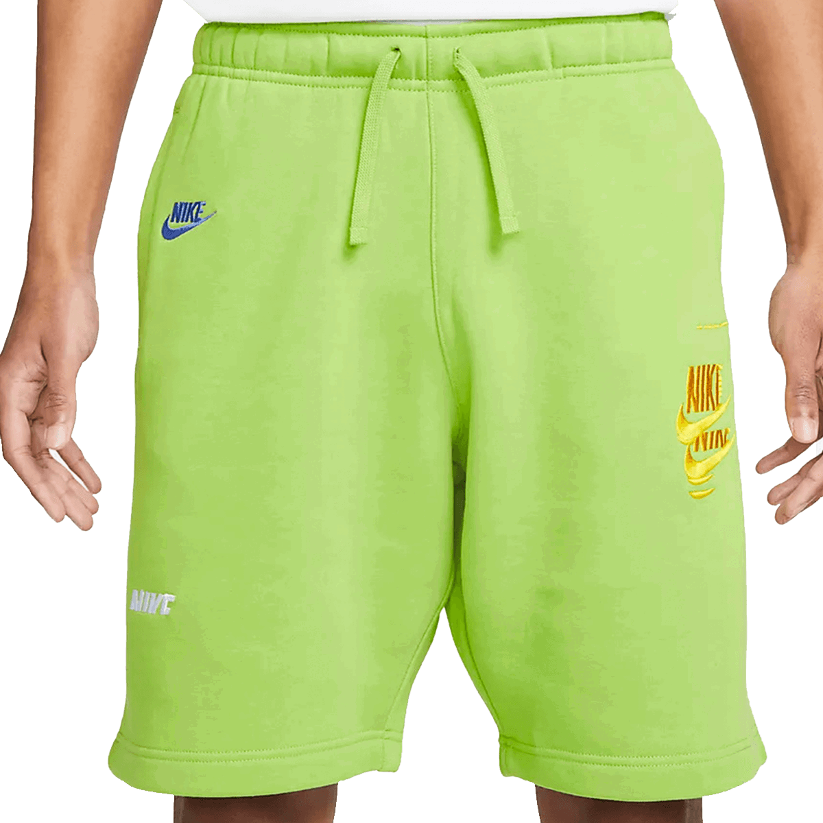 Къси панталони Nike Sportswear Sport Essentials+ Fleece Drawstring Shorts Зелено | DM6877-332, 0