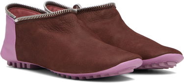 Кецове и обувки KIKO KOSTADINOV Kiko Kostadinov Modular Driving Boots Кафяво | KKWAW25FT03-192, 4