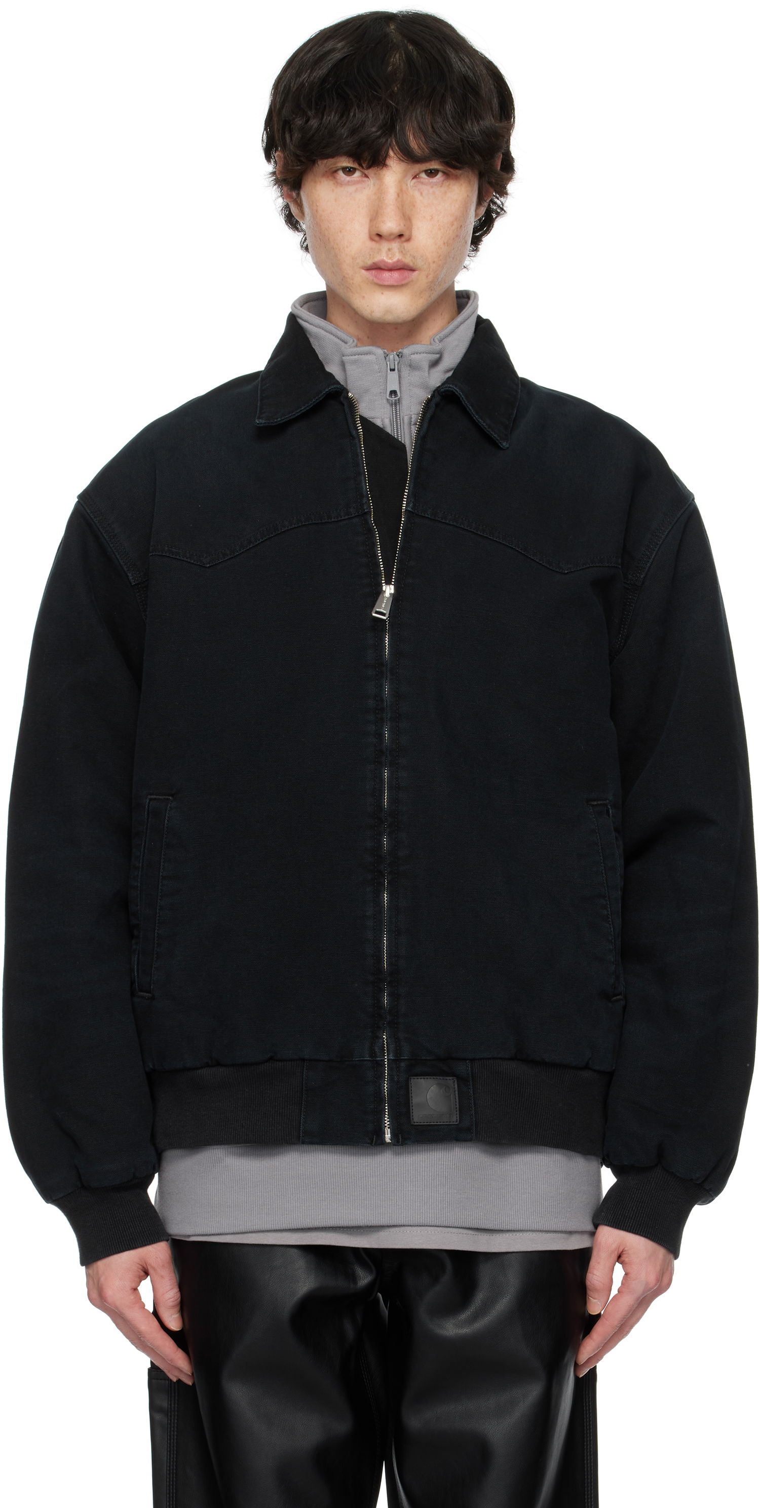 Яке бомбър Carhartt WIP Work In Progress OG Santa Fe Jacket Черно | I034317, 0