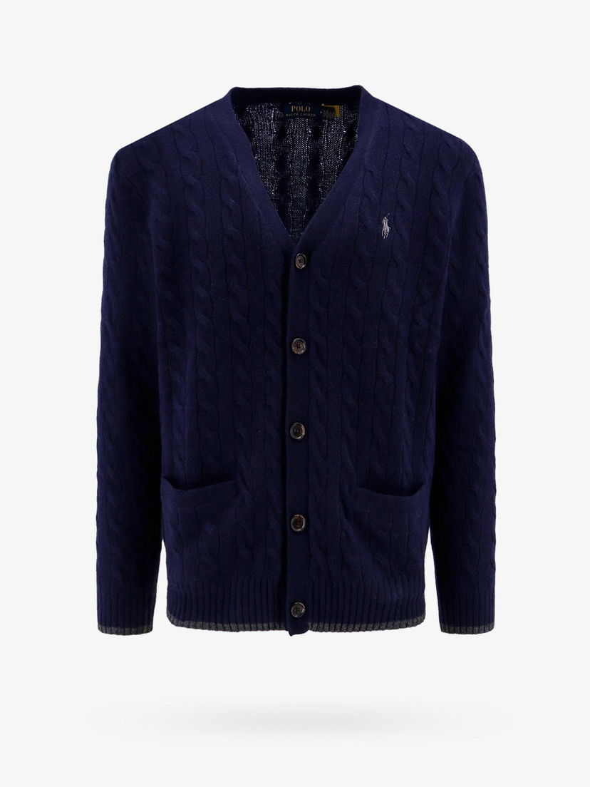 Пуловер Polo by Ralph Lauren Polo Ralph Lauren Cable Knit Cardigan Тъмно синьо | 710949808001