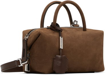 Дамска чанта Max Mara Max Mara Suede Holdall Bag Кафяво | 2524516161600, 1