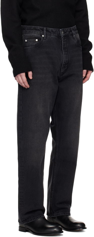 Дънки Studio Nicholson Studio Nicholson Riso Jeans Черно | RISO SNM - 1321, 1