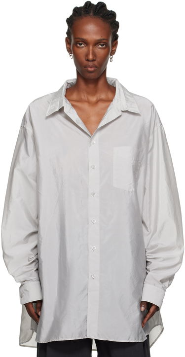 Риза Maison Margiela Maison Margiela Long-Sleeve Button-Down Shirt Сиво | S51DT0025 M35350, 0