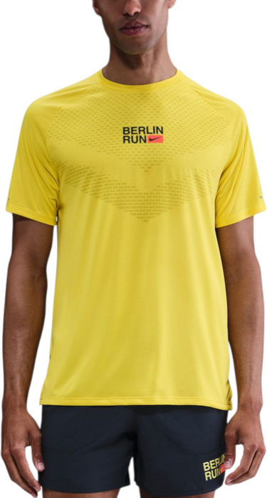 Тениска Nike Nike Stride Berlin Marathon T-Shirt Жълто | ih4069-718, 0