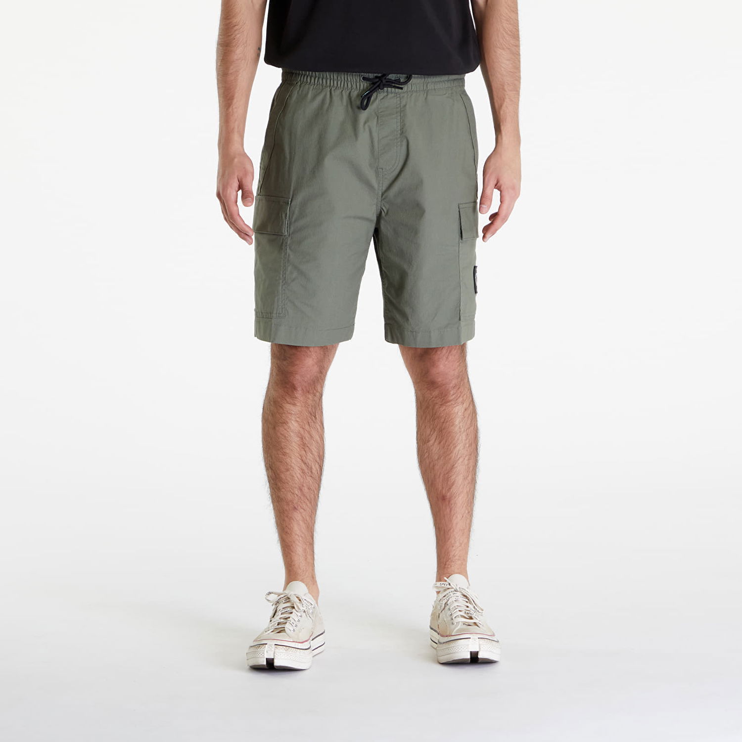 Къси панталони CALVIN KLEIN Washed Cargo Shorts Green Зелено | J30J325138 LDY, 0