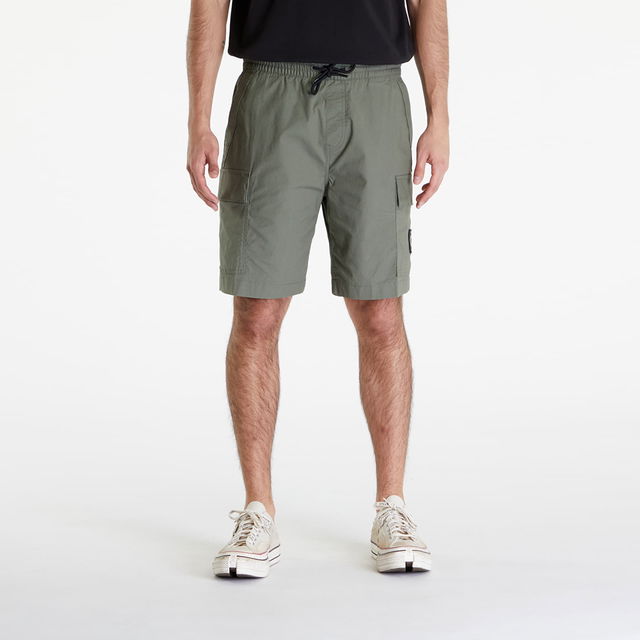 Washed Cargo Shorts Green