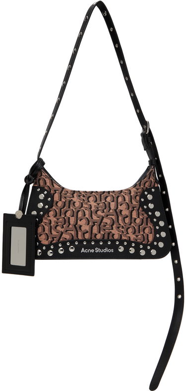 Дамска чанта Acne Studios Acne Studios Monogram Platt Mini Bag Кафяво | A10211-, 0