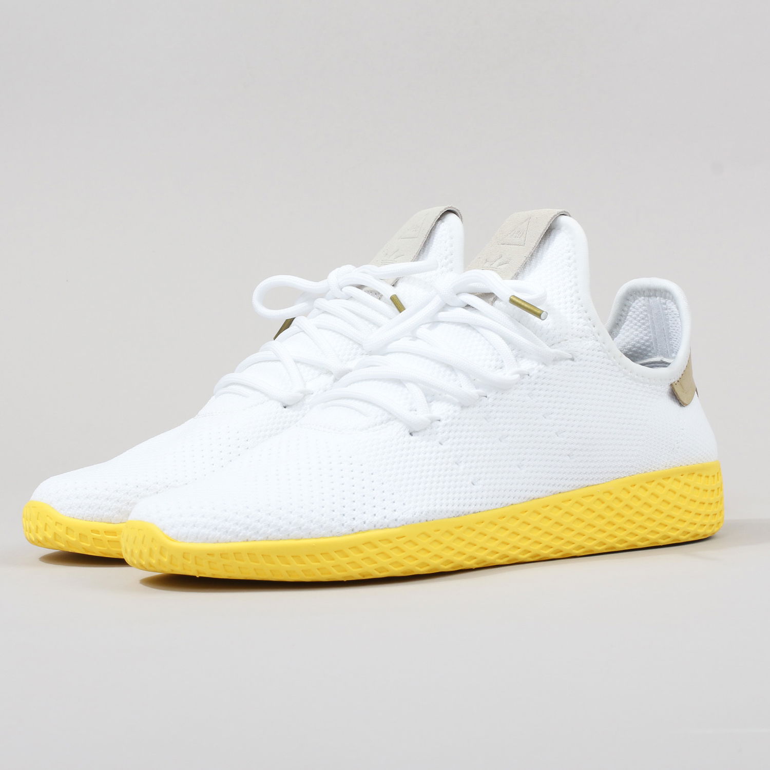 Кецове и обувки adidas Originals Pharrell x Tennis Hu ''Yellow'' Бяло | BY2674, 1