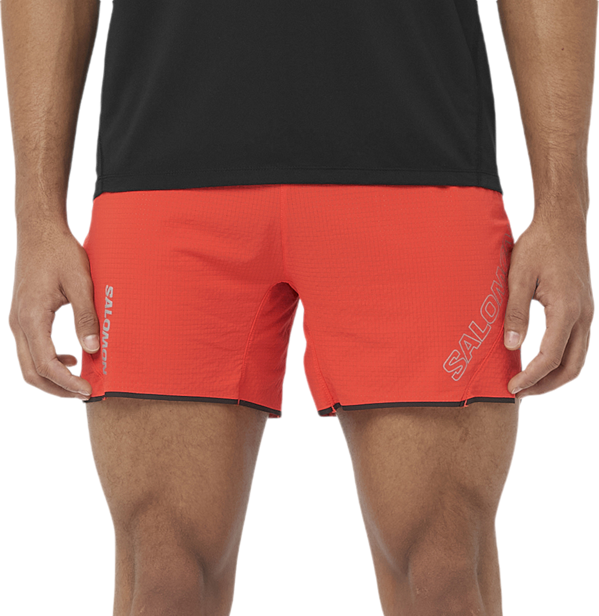 Къси панталони Salomon SENSE AERO 5 SHORTS Червено | lc2275000, 0