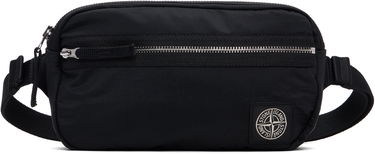 Чанта за кръста Stone Island Stone Island Coated Nylon Belt Bag Черно | K2S15 9200016 S0251, 0