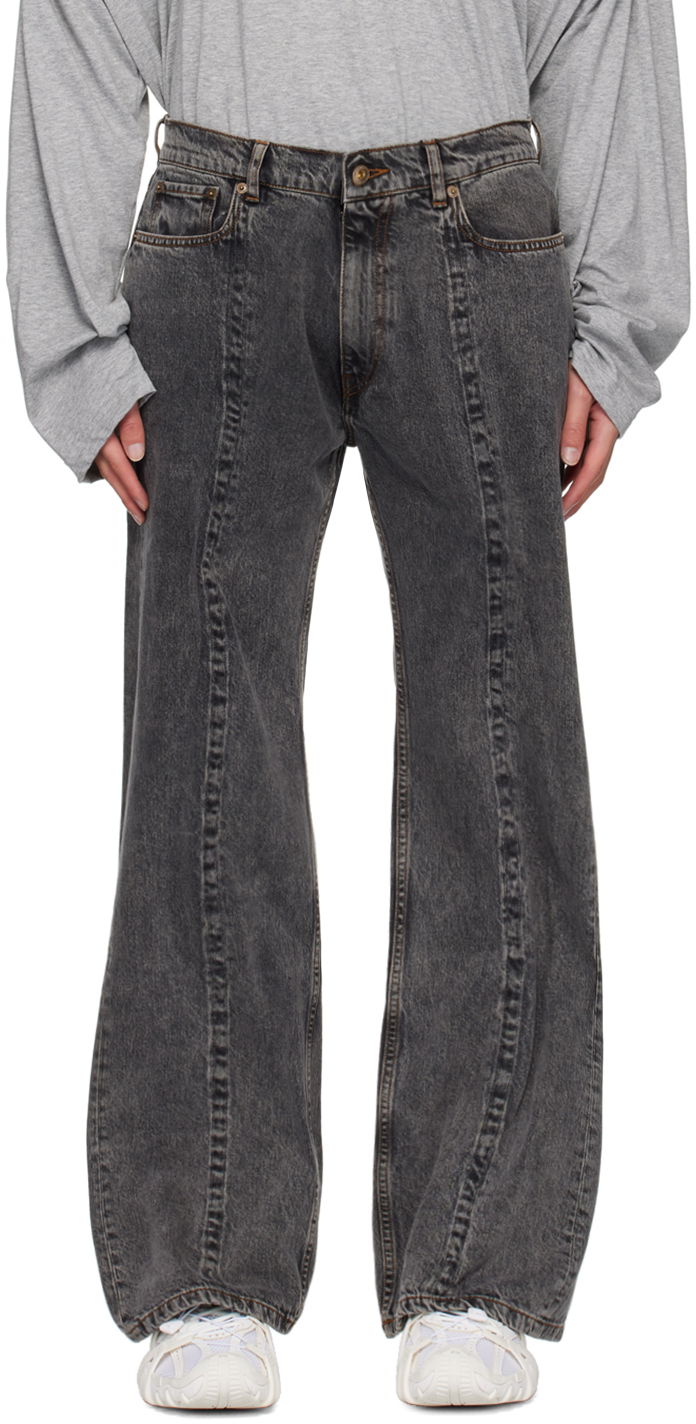 Дънки Y/PROJECT Black Wire Jeans Черно | 207PA008, 0