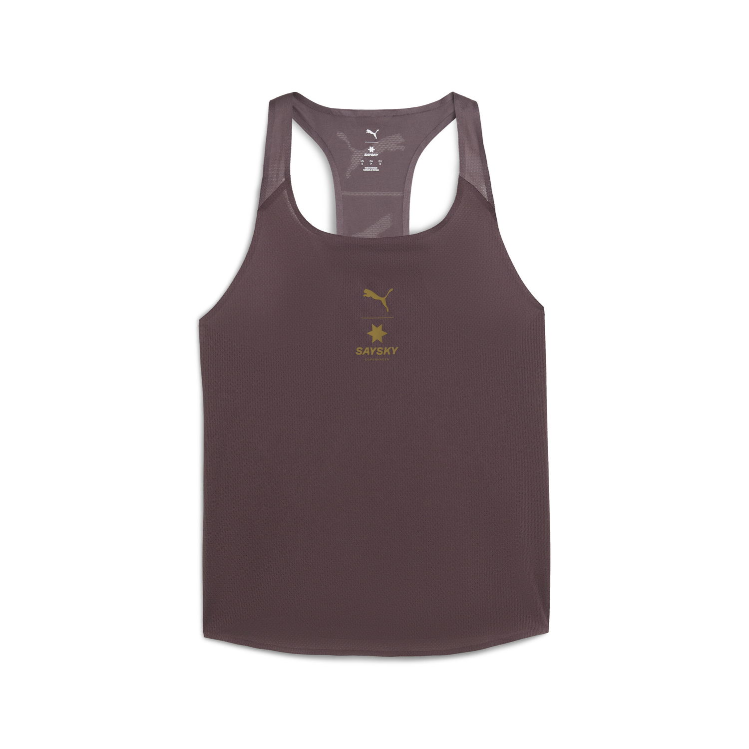 Потник Puma PUMA x SAYSKY Running Racerback Tank Top Бургунди | 527833_88, 0