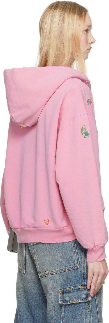 Суитчър Balenciaga Balenciaga Fruity Zip-Up Hoodie Розово | 803264 TRVS5, 2