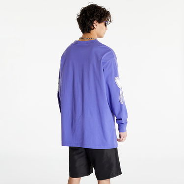 Тениска Y-3 Graphic Logo Long Sleeve Tee Лилаво | IA3113, 2