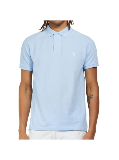 Custom Slim Fit Mesh Polo Shirt