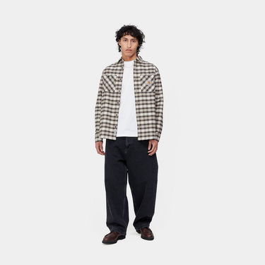 Риза Carhartt WIP L/S Solander Shirt Бежово | I031469_1GB_XX, 4