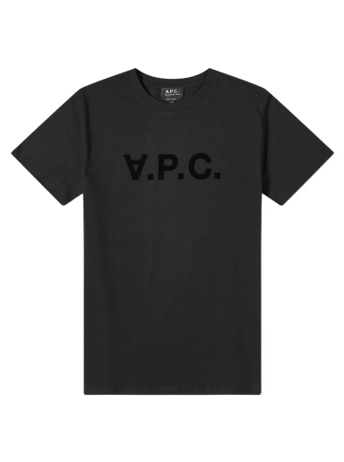 Тениска A.P.C. Vpc Logo Tee Черно | COBQX-H26943-LZZ