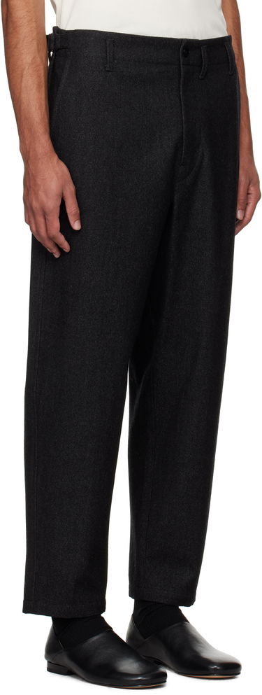Панталони LEMAIRE Carrot Fit Wool Trousers Черно | PA1129 LF1319, 1