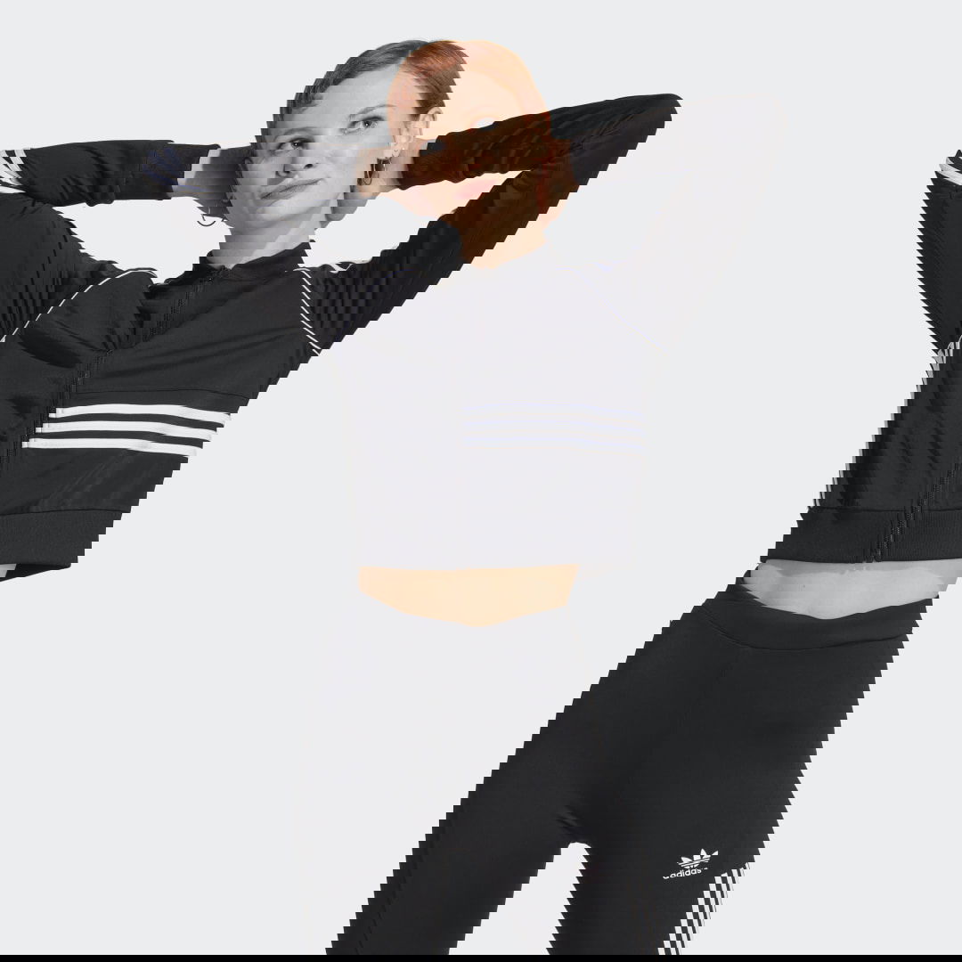 Суитчър adidas Performance Crop Track Top Черно | IC2376, 0