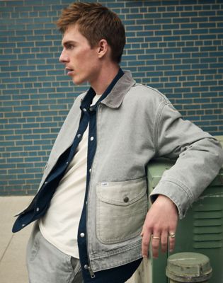 Яке Lee Regular Utility Jacket Size XXL Сиво | 112370527, 0
