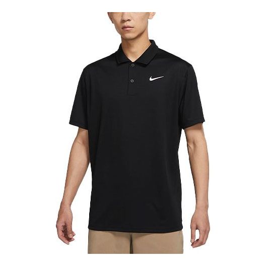 Поло тениска Nike Dri-FIT Victory Solid Polo Shirt Черно | DH0823-010, 0