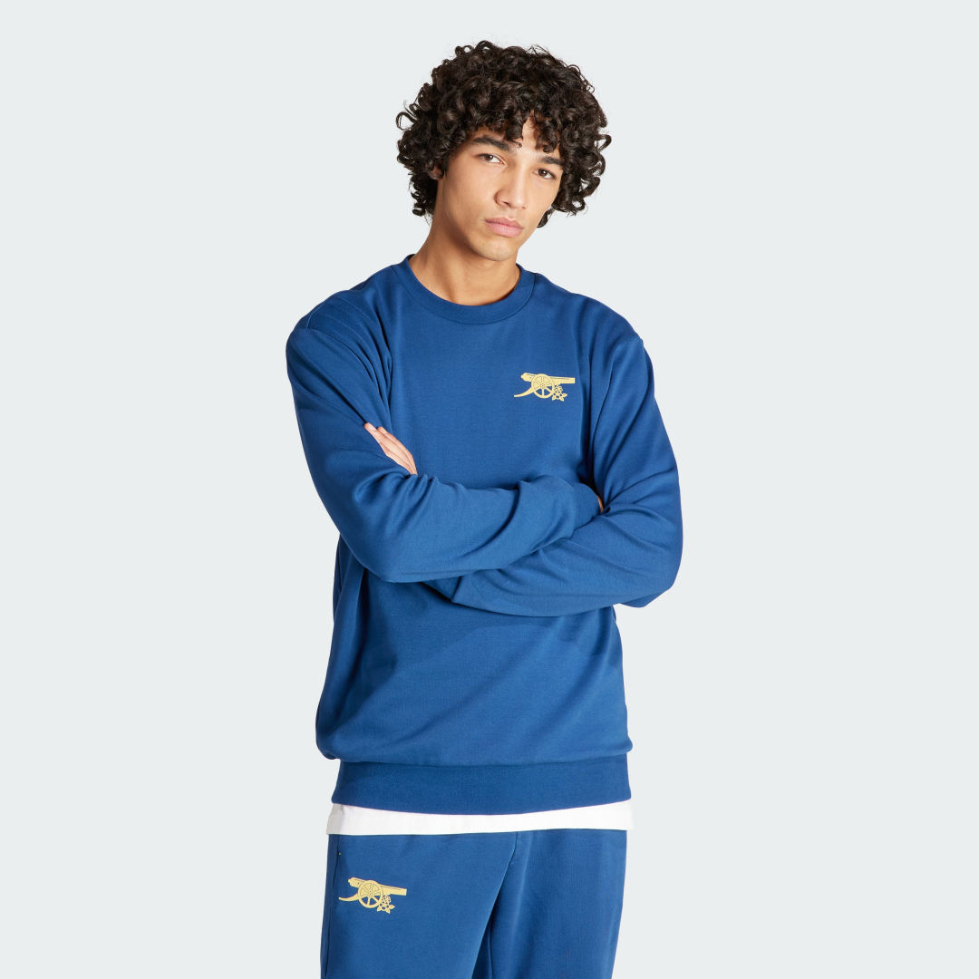Суитчър adidas Performance Arsenal Cultural Story Crew Sweat Тъмно синьо | IU2072, 1