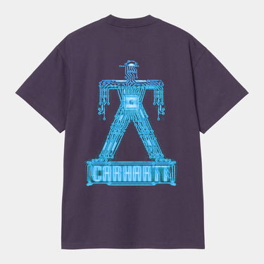 Тениска Carhartt WIP Carhartt WIP Electric Boogie Short Sleeve T-Shirt Лилаво | I035457_19, 1