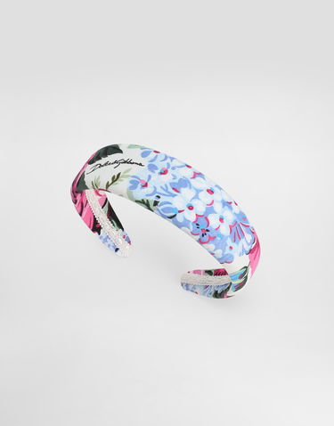 Аксесоари Dolce & Gabbana Dolce & Gabbana Floral Poplin Hairband Многоцветен | LB3L54FI5LLHA5MH, 2