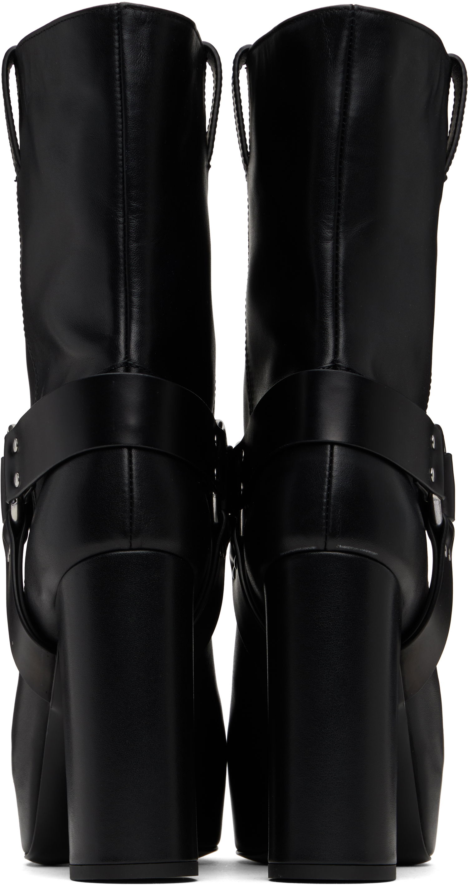 Облекло R13 R13 Sid Heeled Harness Boots Черно | R13S115-S001A, 1