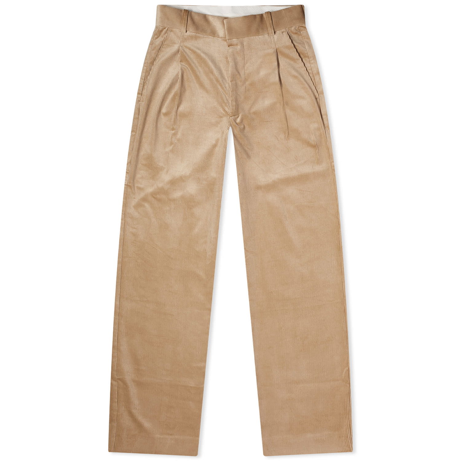 Панталони и дънки Drôle de Monsieur Corduroy Pleated Бежово | C-BP103-CO076-BG, 0