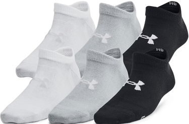Чорапи Under Armour Essential No Show Socks 6-Pack Сиво | 1382610-004, 0