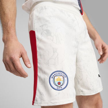 Къси панталони Puma KID SUPER x MANCHESTER CITY Shorts Бяло | 781146_07, 5
