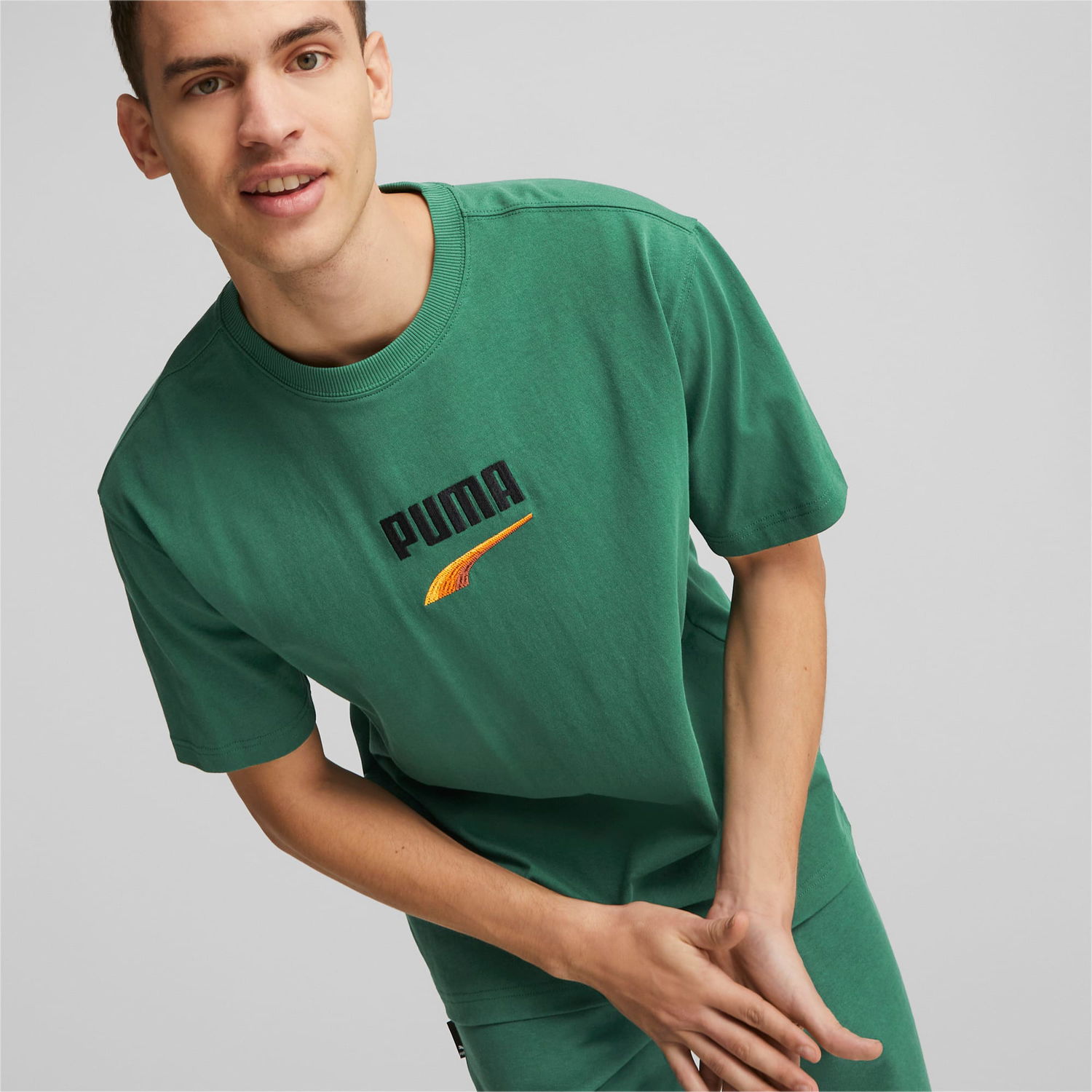 Тениска Puma DOWNTOWN Зелено | 538248_37, 0
