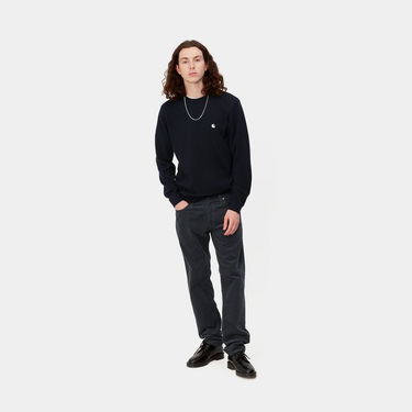Пуловер Carhartt WIP Madison Sweater Тъмно синьо | I030841_0CO_XX, 3