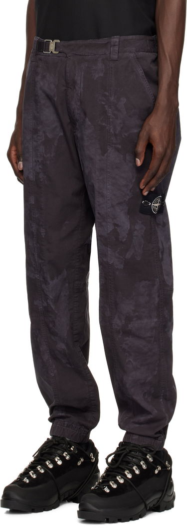Карго панталони Stone Island Stone Island Broken Twill 'OLD' Effect Cargo Pants Черно | K1S15 3100007 S0B78, 3