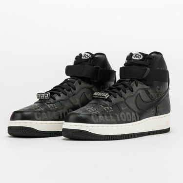 Кецове и обувки Nike Air Force 1 High '07 Premium Черно | CU1414-001, 1