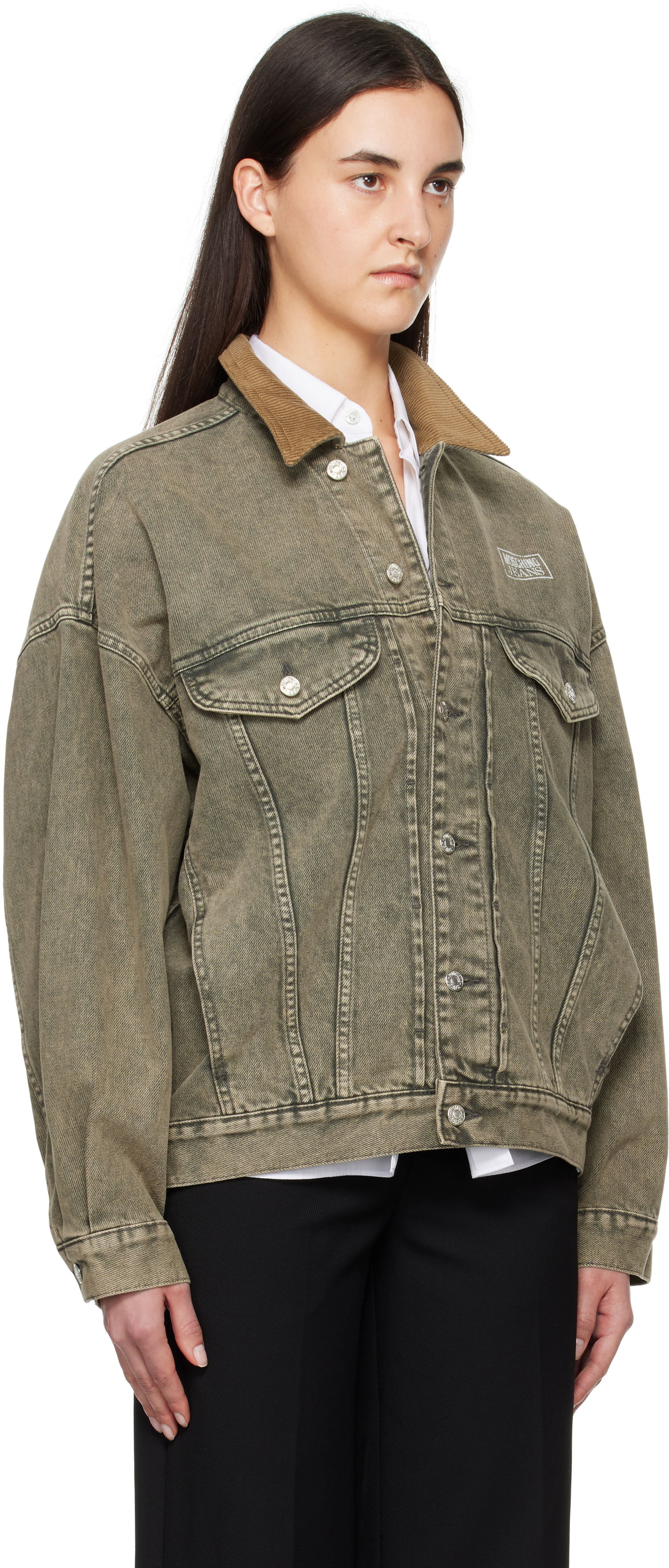 Яке Moschino Moschino Jeans Vintage Denim Jacket Зелено | 251K10508, 1