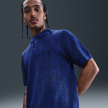 Поло тениска Nike Nike FFF Club Knitted Polo Синьо | HF5126-452, 0