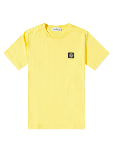 Тениска Stone Island Patch Tee Жълто | 101524113-V0030