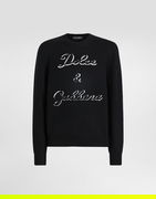 Dolce & Gabbana Wool Pullover with Intarsia