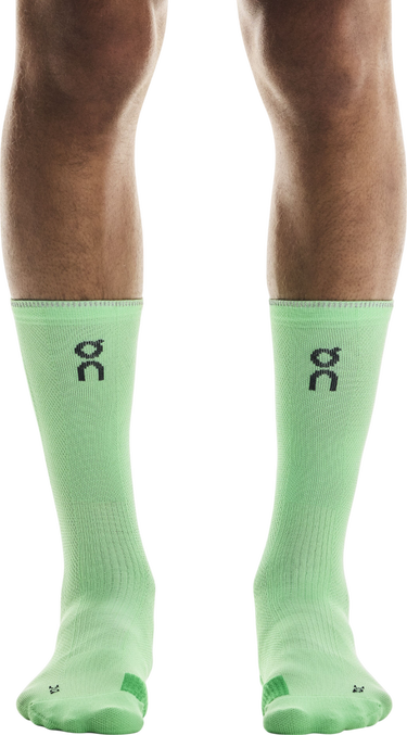 Чорапи On Running Performance Run Sock High Зелено | 2uf10043893, 1