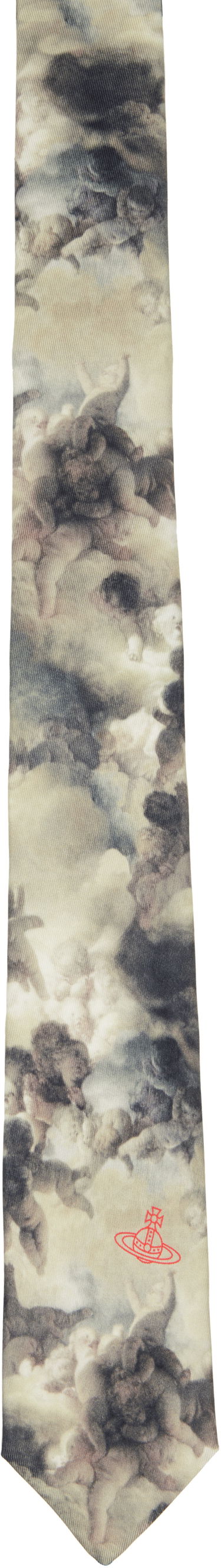 Шал Vivienne Westwood Vivienne Westwood Cherubs Tie 7 cm Бежово | 81050001-W015Q-, 0