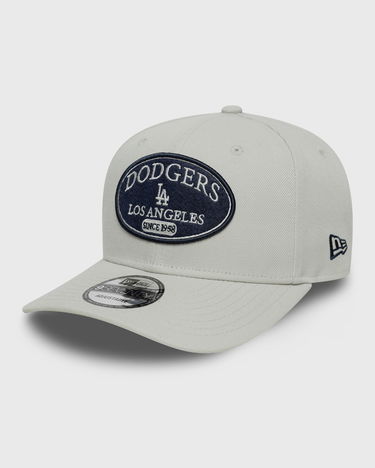 Шапка с козирка New Era Los Angeles Dodgers 9SEVENTY Stretch Snap Patch Cap Бежово | 60691205, 3